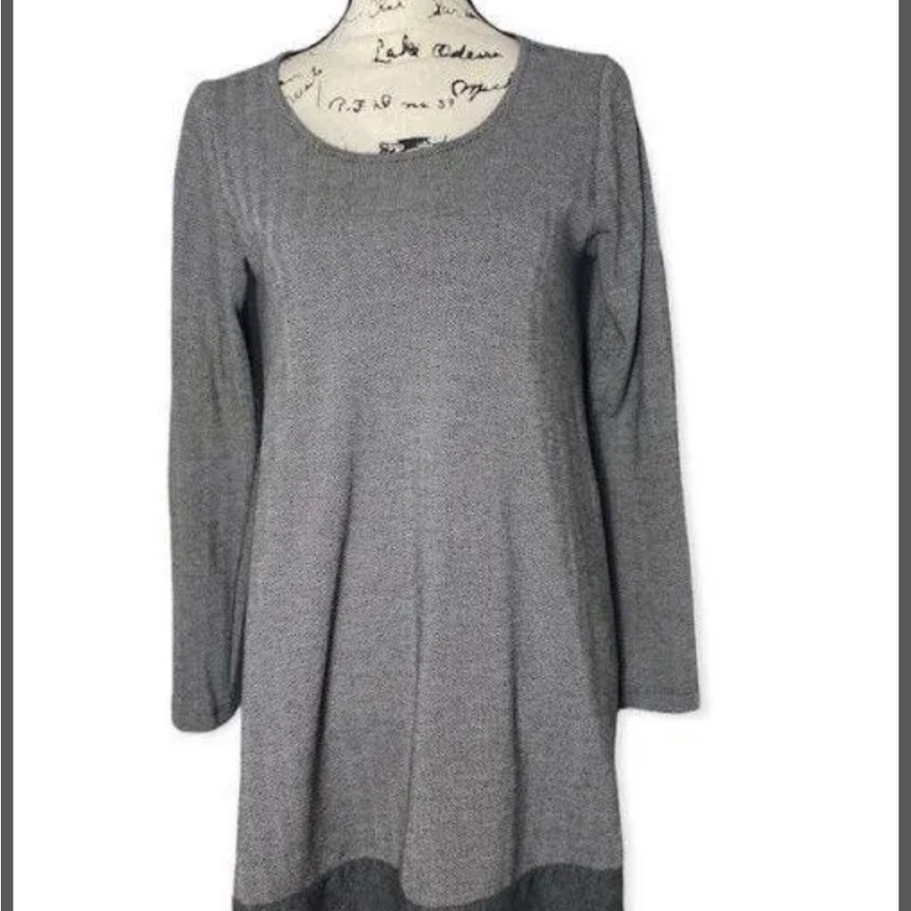Anthropologie Puella SZ L Herringbone Dress